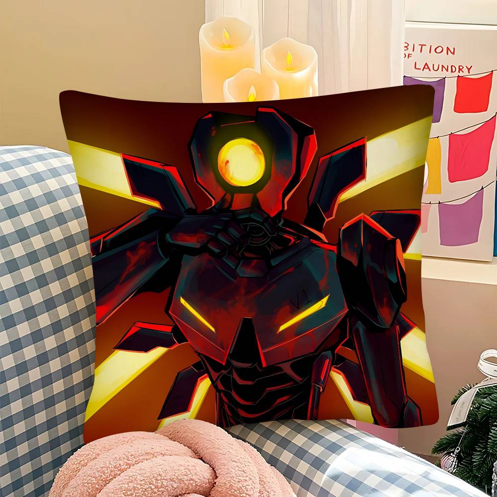 Video Game U-ULTRAKILL Pillow Case Fashion Square Pillowcase Bedroom Sofa Room Ins Decoration Leisure Cushion Cover