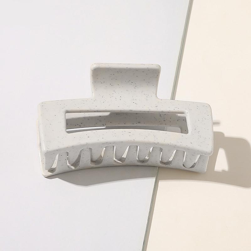 

1 шт. Большой размер Матовые заколки для волос Конфетный цвет Геометрическая заколка Квадратные полые Ацетатные зажимы для волос Зажимы-бананы Аксессуары для волос