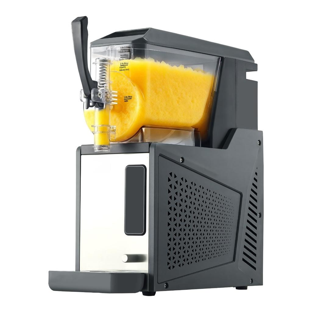 Slushie Machine, 4L/135oz No Ice Needed Slushy Machine for Home, Frozen Drink Maker with Single Tank, Margarita Machine with Self-Cleaning, for Frozen