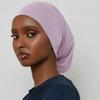 Solid Color Turban Ethnic Style Elastic Ribbon Head Scarf For Women Girls  Beanie Hat Head Scarf  Hair Accessories