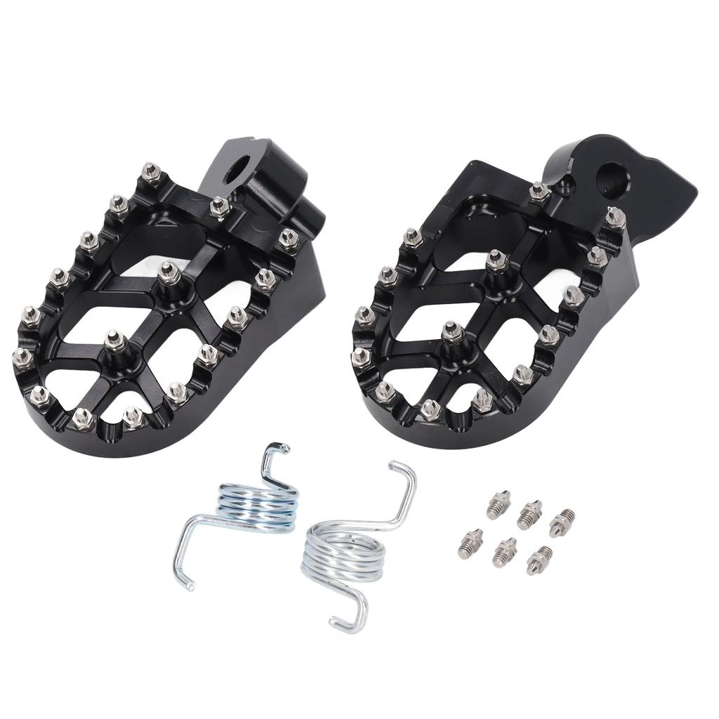 Motorcykel Breda Fotpinnar Pedaler Fotstöd Halkfria CNC Aluminiumlegering för Z50R XR50R XR70R XR80R
