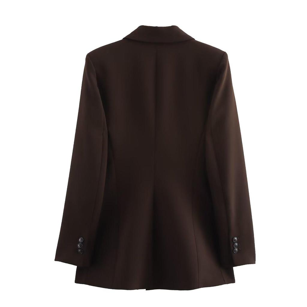 2025 Spring Women's European & American Style Fashion Suit Jacket with Casual Long Pants