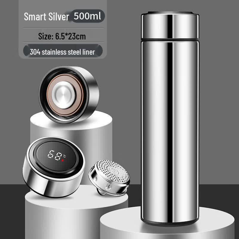 Qiwei 316 Stainless Steel Smart Tea Thermos