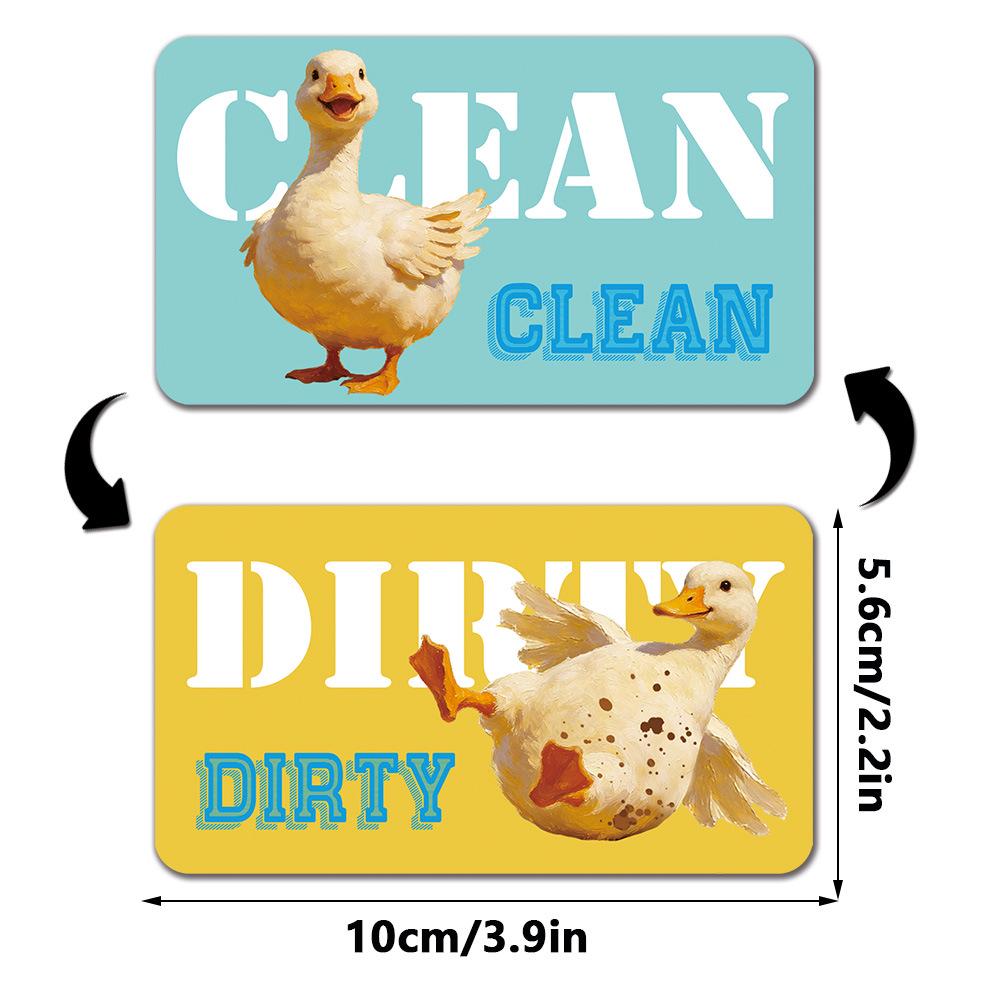 

Double-Sided Magnetic Dishwasher Dirty/Clean Indicator Sticker DWCT121-136