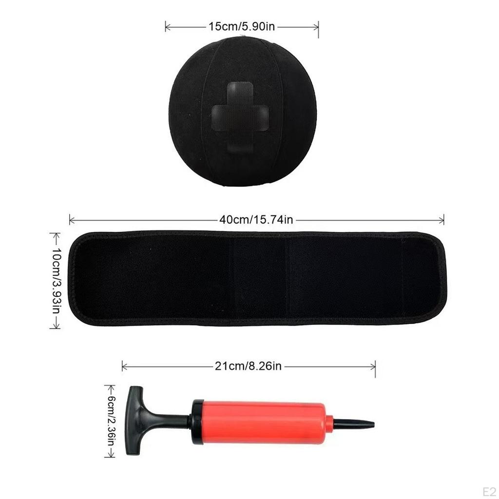 Golf Swing with Inflatable Pump Posture Correction Improve Stability, Impact Balls for Golfer,