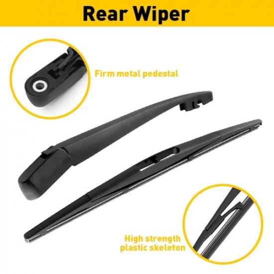 Wiper Rear Arm & Blade For Subaru Forester Legacy Outback REP 86532AG09B New