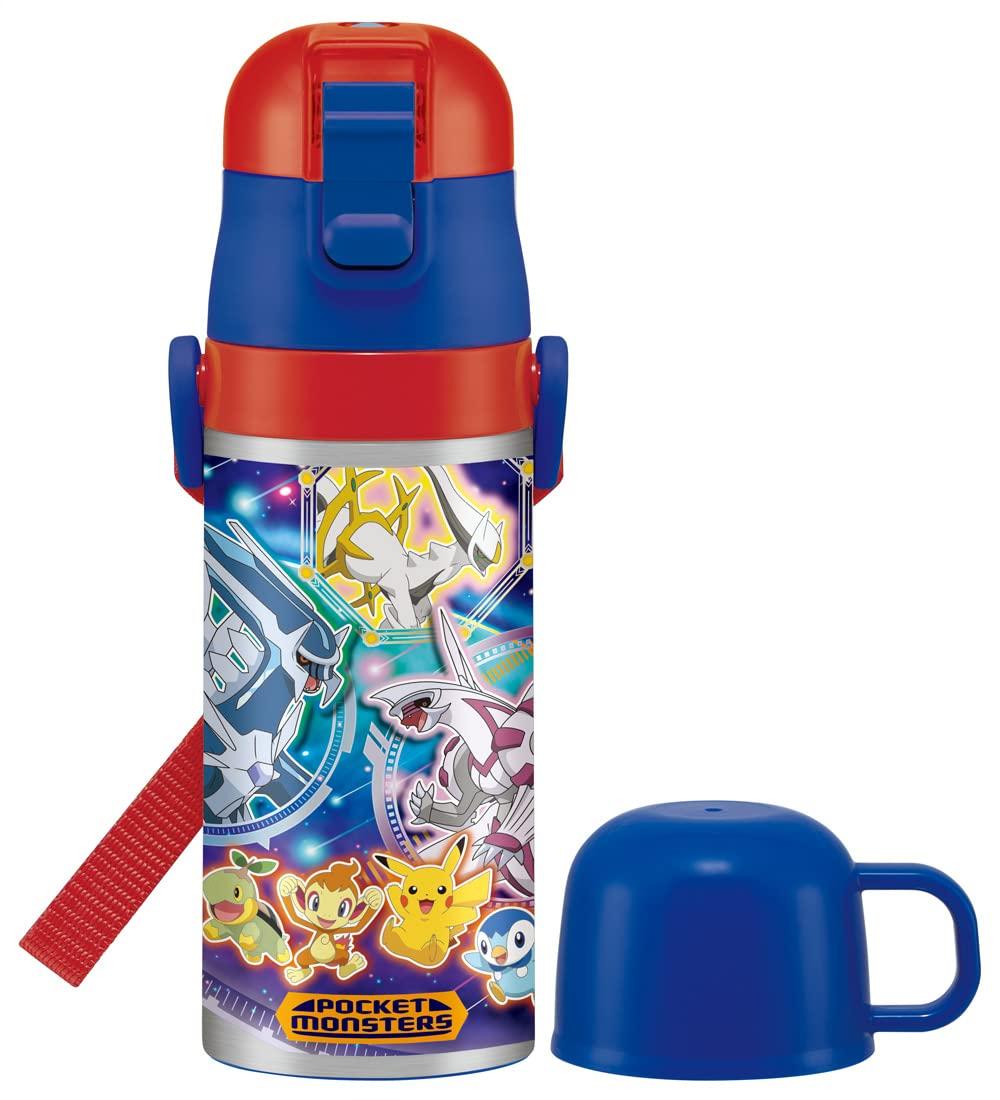 

Skater 2WAY Stainless Steel Kids Water Bottle with Cup 350ml Pokemon 22 Boys Children s SKDC3-A