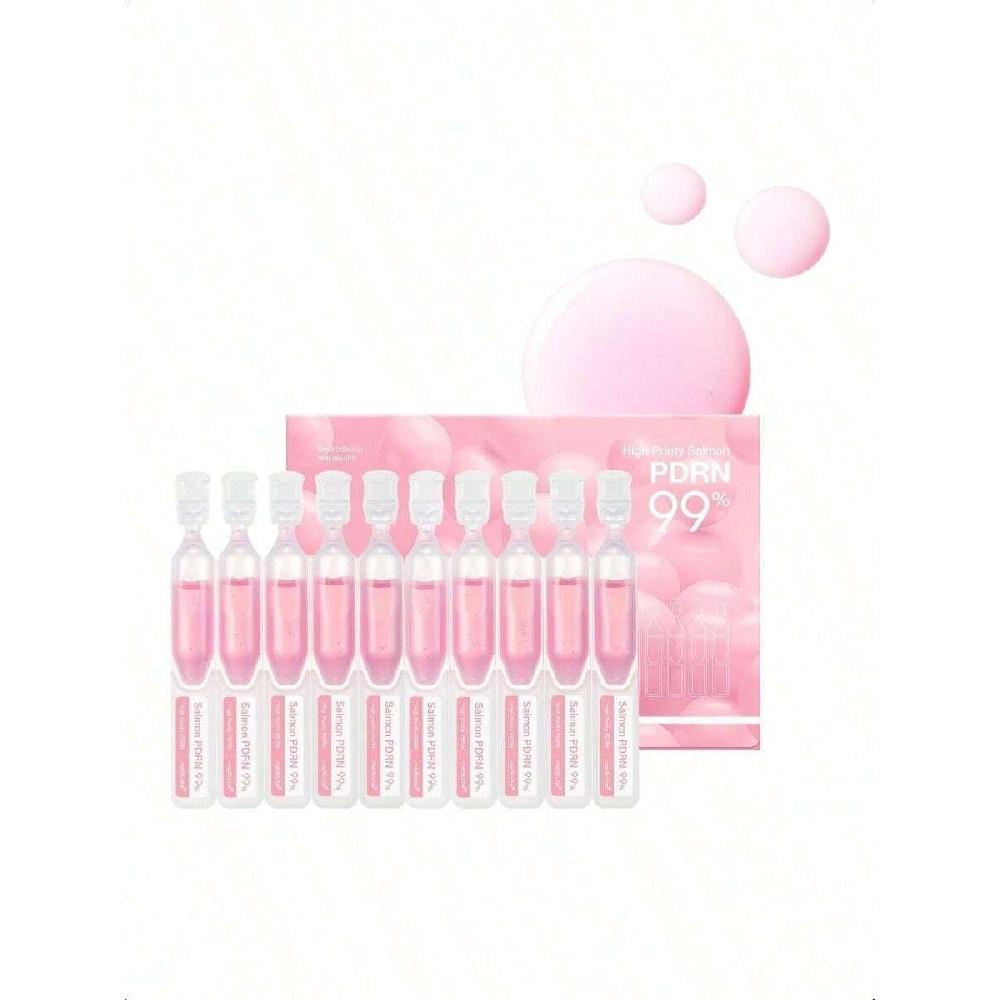 

Medicube Salmon DNA PDRN Pink One Day Serum 15мл*10шт | 99% ДНК лосося PDRN Интенсивная ампула, Коллаген, Улучшает сияние кожи Pink Serum 15ml*10ea