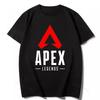 Gamer T Shirt Apex Legends Predatorer League  T Shirts for Unisex Short Sleeve Crewneck Creativity Tee Vintage Graphic T Shirts