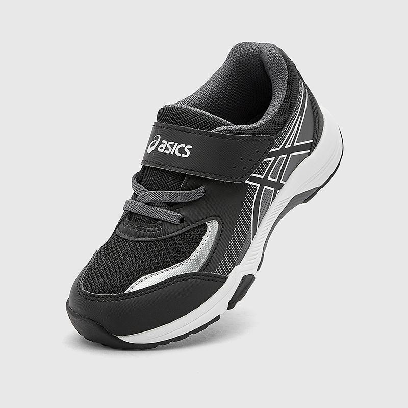 ASICS Lazerbeam Synthetic Leather, Textile Anti Kick, Abrasion Resistant, And Breathable Low top Running Shoes Kids' 1154A213