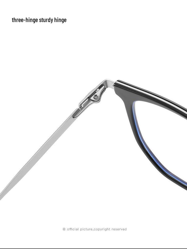 2026 Simple Retro TR Frame Blue Light Blocking Glasses 1813 for Business & Casual Use