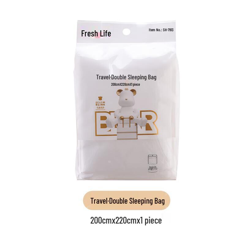 

Fresh Life Disposable Double Travel Sleeping Bag