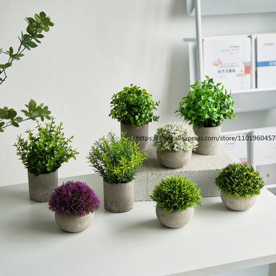 Ins Nordic-Style Artificial Flowers Ceramic Floral Decorations New Premium Bouquets Living Room Dining Table Flower Arrangements