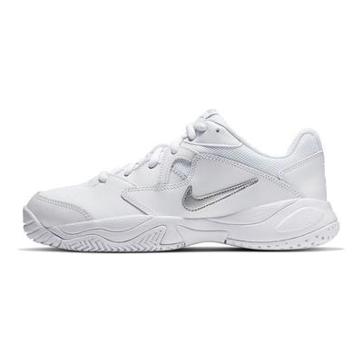 Zapatillas Court Lite 2 Blancas para Mujer Plata Metálico-Blanco AR8838-101