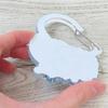 [Watanabe] Kuromi [Key Ring] Acrylic Heart Carabiner / DOLLY MIX Sanrio