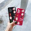 Cartoon Christmas Case For IPhone 11 14 15 Pro Max 13 12 Mini X XR XS Max 6 6S 7 8 Plus New Year Gift Silicone Protection Cover