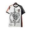 Camiseta Deportiva y de Ocio Unisex para Hombre y Mujer de Fútbol de Japón KIT KATANA CAMISETA BLANCA