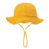 Accessories Kids Summer Autumn Baby Fisherman's Hat Solid Prints Muslin Cotton Panama Girls Hat Beach Infant Sun Protection Cap