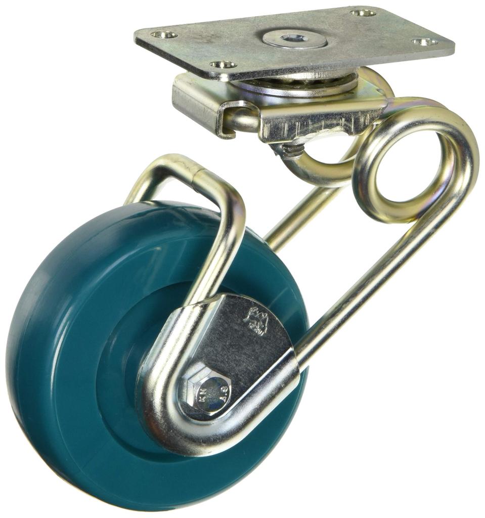 Shishiku SAJTS675U Cushioning Caster 5 Flexible 75 Diameter Urethane Car