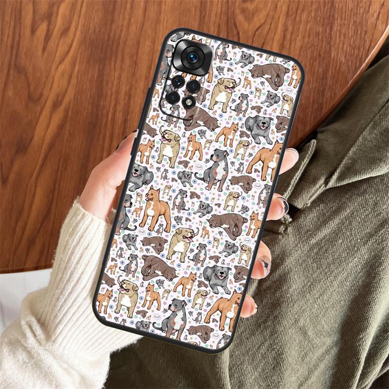 

Pitbull Dog Case For Xiaomi Redmi Note 14 Pro 13 12 11 10 15 Pro Plus Redmi 13 C 15 10C 12C 14C 15C Cover Redmi Note 12 Pro 4G