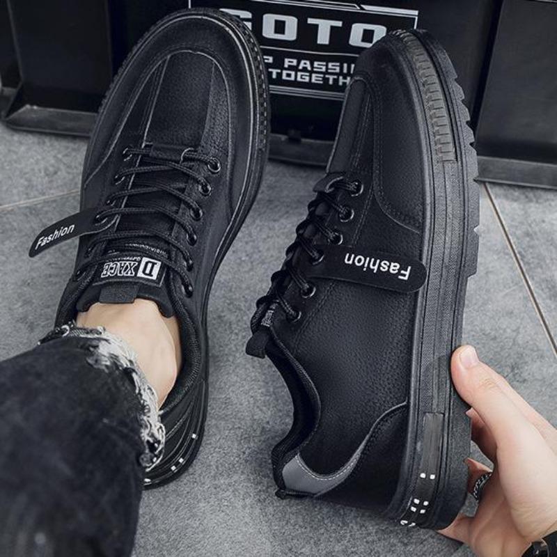 Men's Shoes Summer New Breathable Work Clothes Shoes Men's  Versatile Anti Slip Sports Casual Board Shoes Labor Protection Shoes Men's