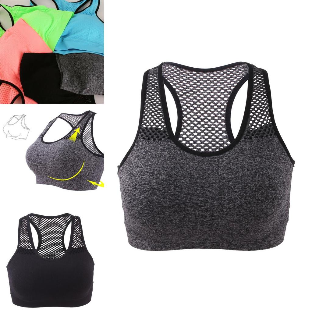Sutiã Esportivo Feminino Ultraleve Tops Cropped Para Atividades de Fitness de Alto Impacto