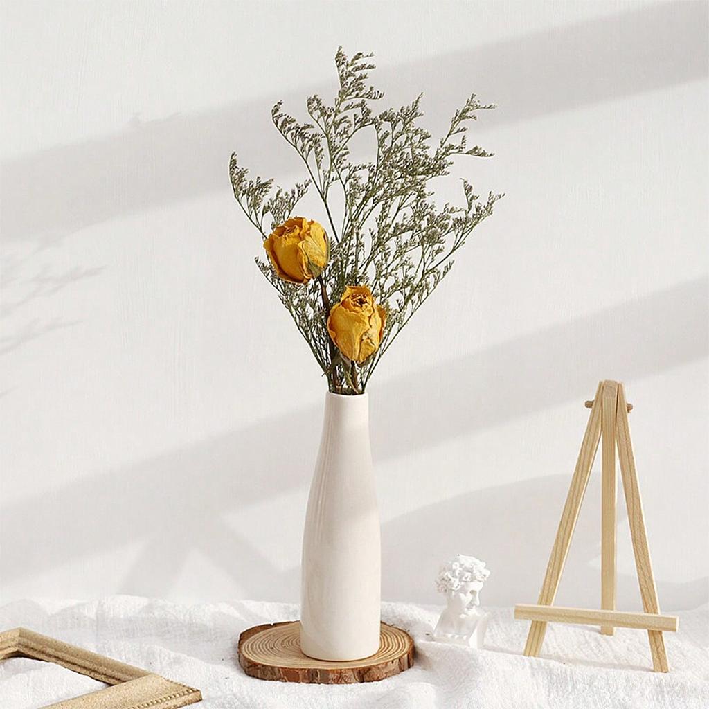 1pc - Elegant Ceramic Vases, Classic Decorative Centerpieces, Modern Home and Office Decorations, Desktop Decorative Crafts