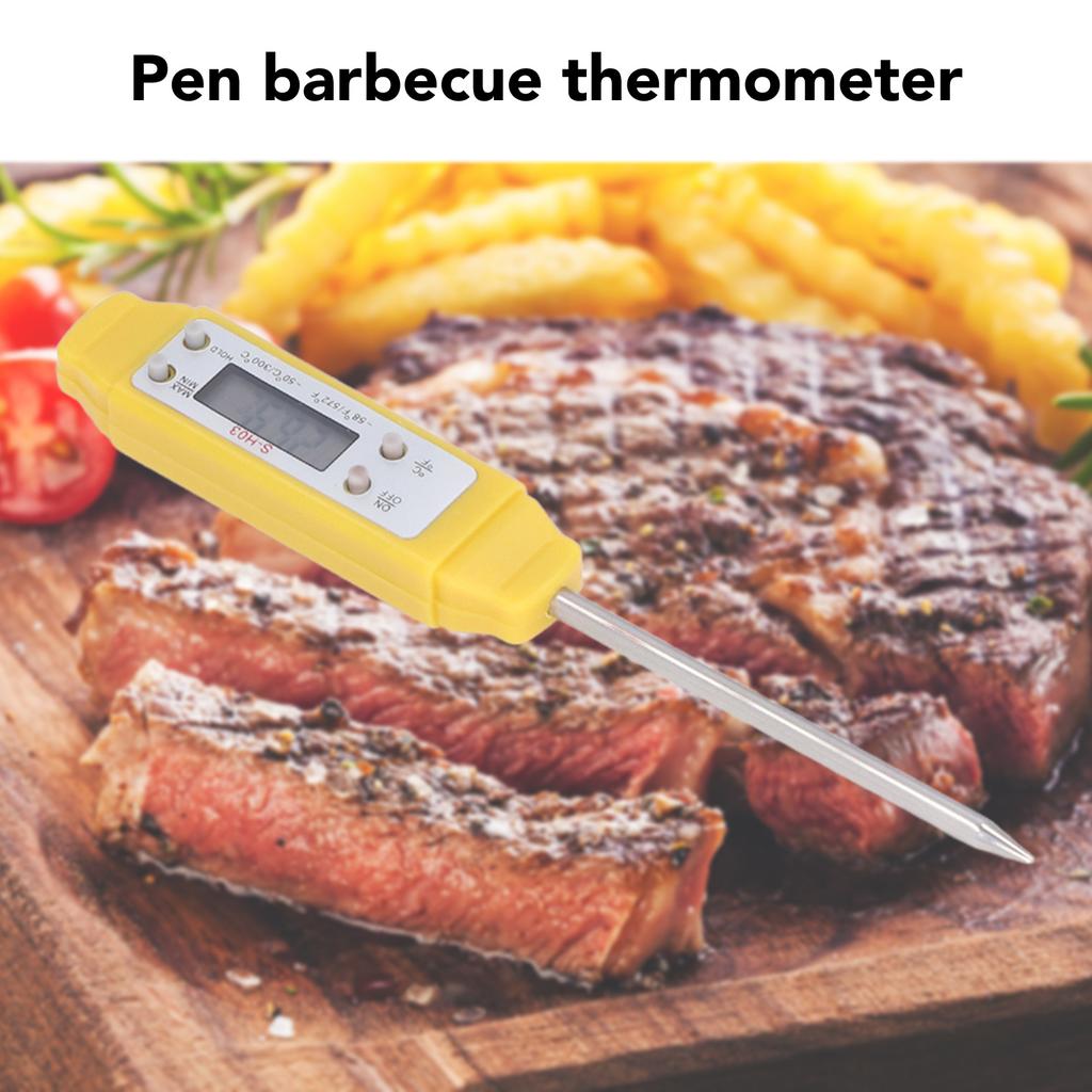Digital Food Thermometer Automatic Calibration Pen High Accuracy Electronic Thermometer Electronic Food Thermometer