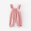 2025 Autumn Baby Denim Romper: Fashionable Korean-Style Rabbit Overalls