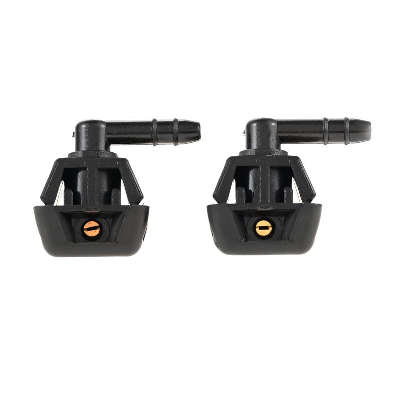 2Pcs Front Windscreen Nozzle Washer Jets 735277664 6438J0 Car Front Windscreen Washer Nozzle For Nemo Bipper Fiat Qubo Fiorino