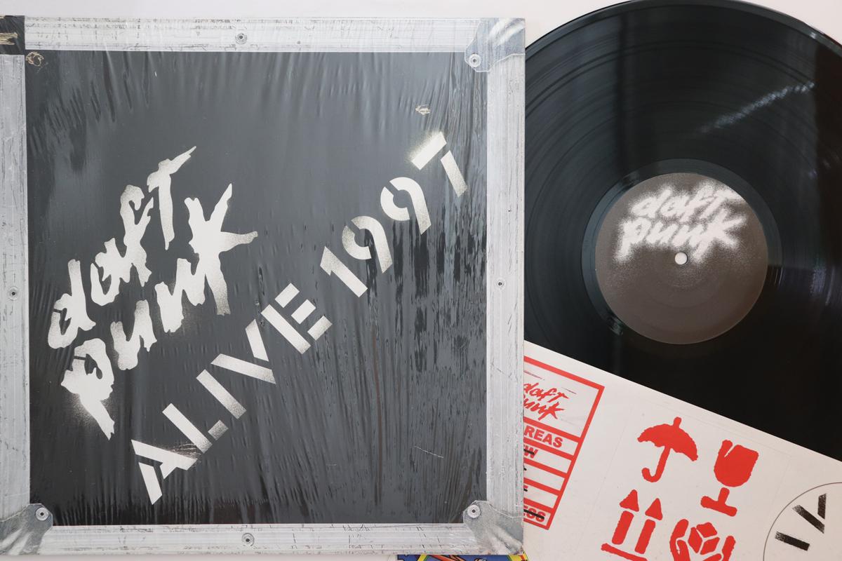

LP Record DAFT PUNK Alive 1997 V2952 VIRGIN 2001 Europe Dance Electronica Used