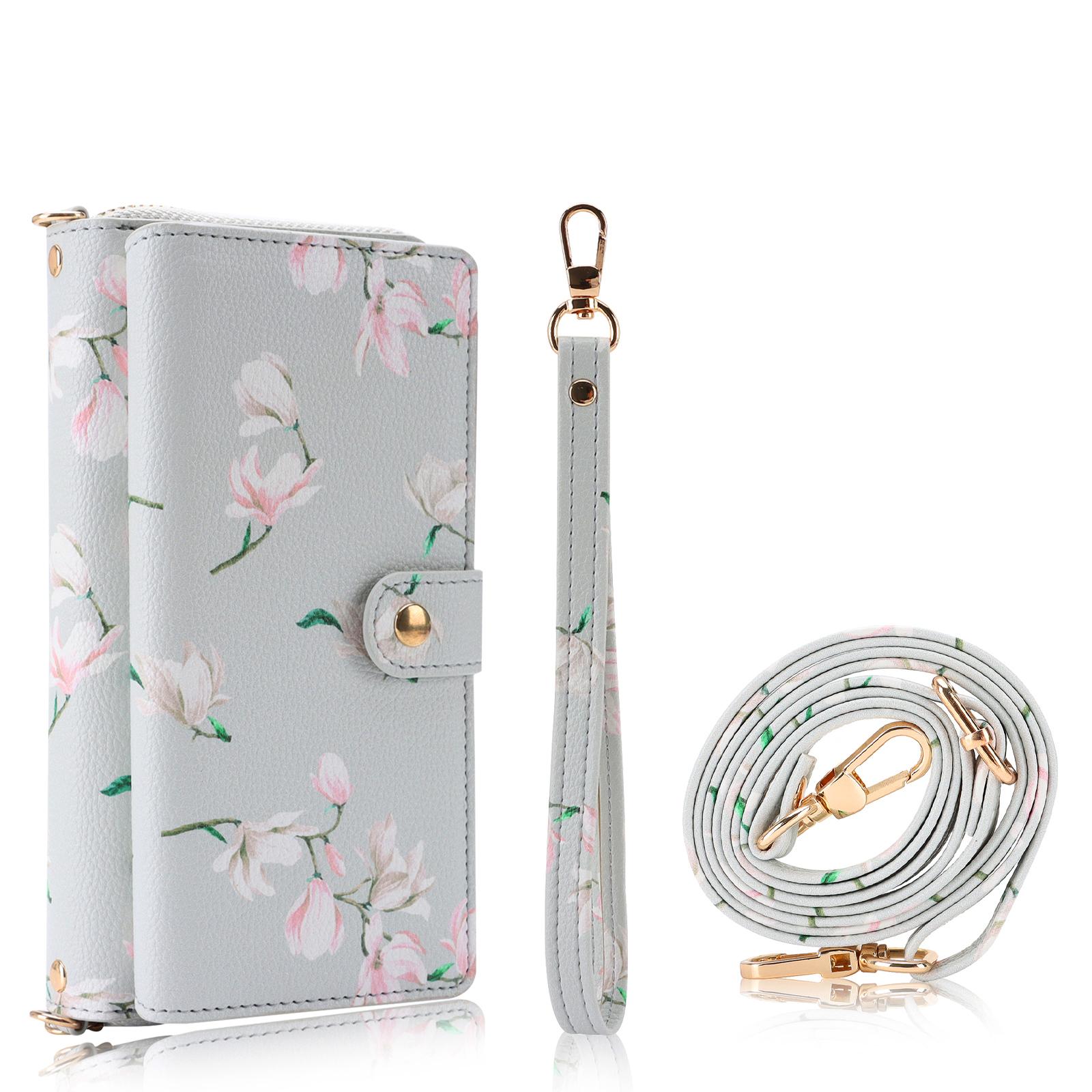 

Съемный кошелек-шнурок 2 в 1, чехол для карт для Samsung Galaxy S25 S24 Ultra S23 Plus, наплечный, с магнитной застежкой-молнией, Funda For Samsung S25Ultra