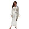 Chiffon Flared Sleeve Sunscreen Cardigan Long Beach Jacket Vacation Bikini Swimsuit Overcoat