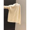 Women's Luxury Slim-Fit Stand-Up Collar Sweater – Soft Knit Long-Sleeve Base Layer for Autumn/Winter