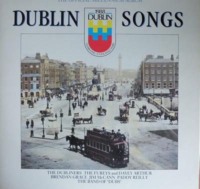LP Record VARIOUS - Dublin Songs - The Official Millenn ONE1407 K-tel 1988 UK Country/Folk Used