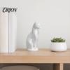 Regalo per Amanti dei Gatti Statuetta, Piccola Scultura Stampata 3D, Animale da Collezione Ornamento da Tavolo per Compleanno Decorazione per Scaffale di Casa, Pezzo d'Arte Versatile