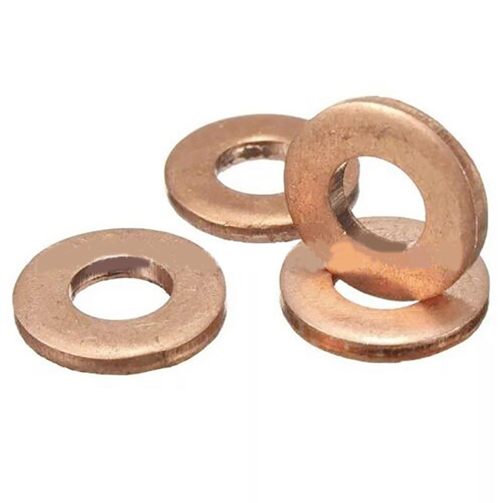 4Pcs Fuel Injector Seal Washers For RENAULT CLIO MEGANE NISSAN JUKE DACIA DUSTER