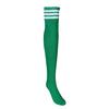 1 Pair Thigh High Socks Over Knee Girls Football Socks Black