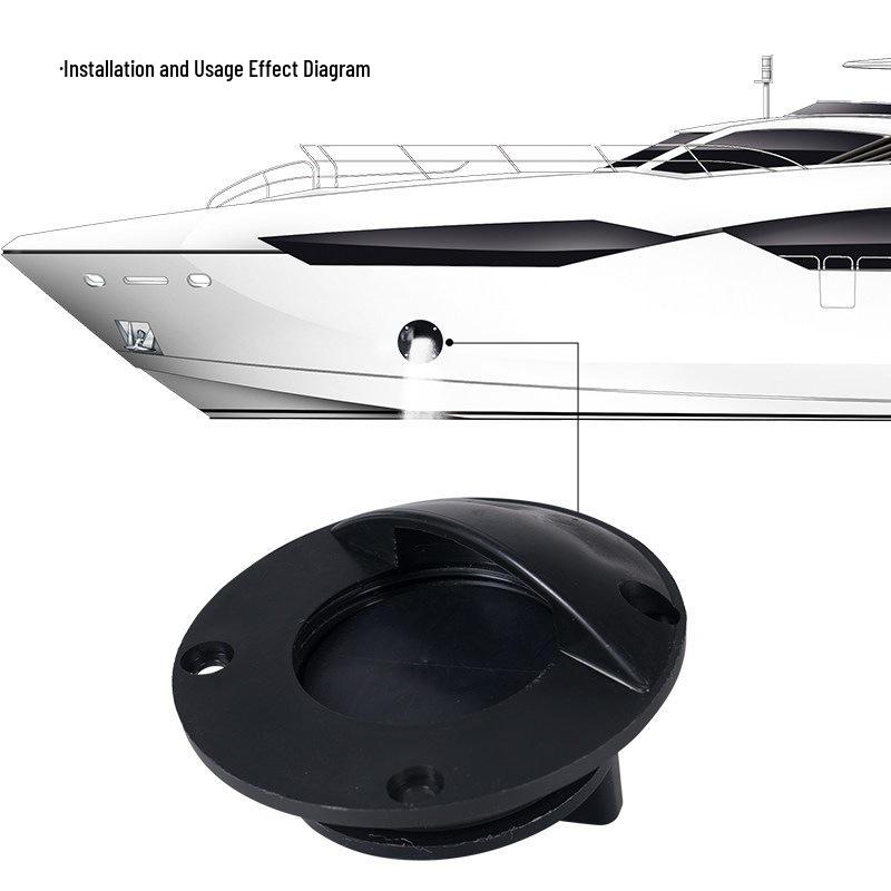 Seitenablaufventil für Yacht und Schnellboot