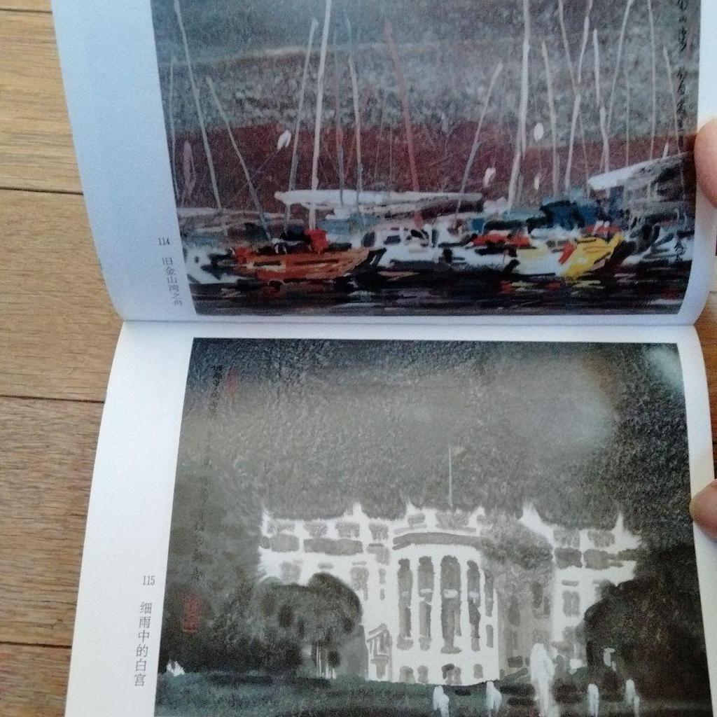 [USED] The most popular Chinese modern ink painting master, Xu Xi, a collection of paintings by the Chinese art and painting researchers