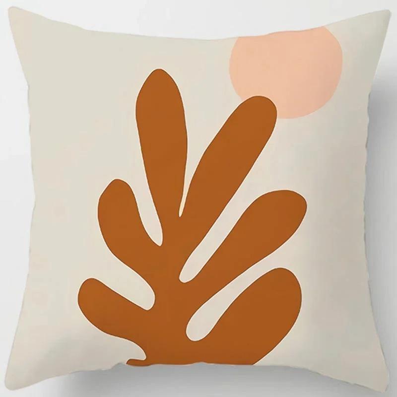 

Home Decor Modern Abstract Geometric Pattern Pillow Covers Pattern Cushion Cover Suitable for Sofa Bedroom Car Pillow Cover 16x16Inch