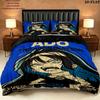 Ado Pattern Bedding uilt Set uilt Cover Pillowcase Home Decoration Birthday Gift (1 * duvet cover + 2 * pillowcase without core)