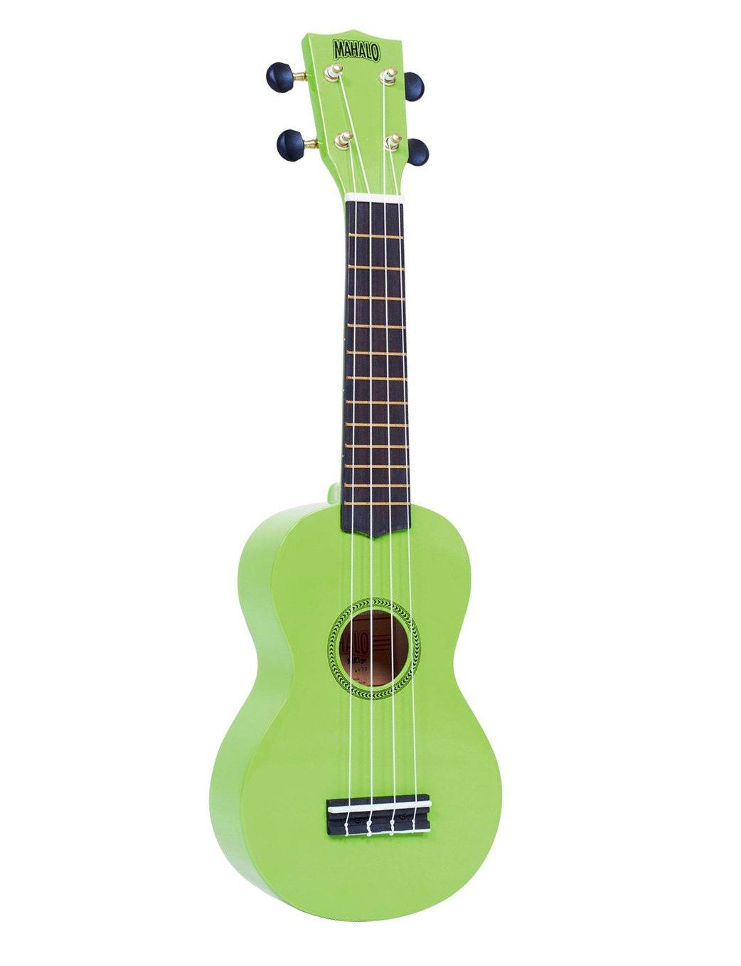

MAHALO Soprano Ukulele Rainbow Series MR1 Green зелёный