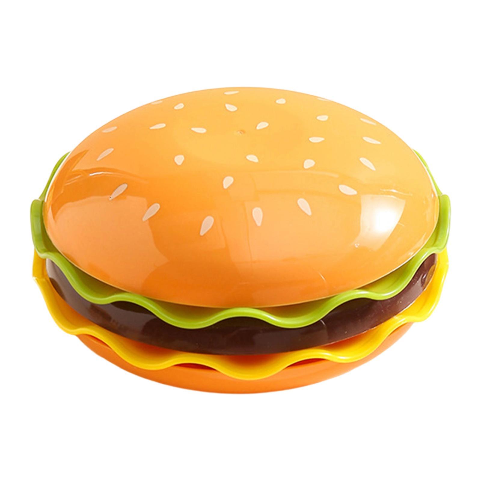 

Plates and Bowls Set Hamburger Plate Set Multipurpose Gift Cute Creative Dinnerware Tableware for Wedding Kitchen Sushi Sauce