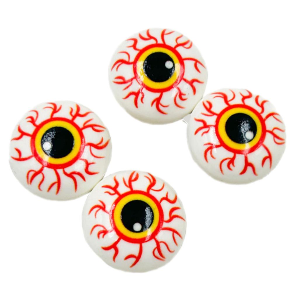 Halloween Eyeball Hair Clip Spooky Costume Accessory For Adults Kids Parties Resin Alloy Design Hairpin Hair Decorations