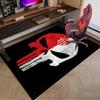 Soccer Player Printed Area Rug for Office, Chair Rug, Decorative Carpet Floor Mat, Large Size Fan Gifts Christmas Gifts