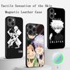 Classic Cool Hunters-X Ins  Phone Case For iPhone 16 15 14 13 12 11 Plus Pro Max  High-end Luxury Magsafe Sheepskin