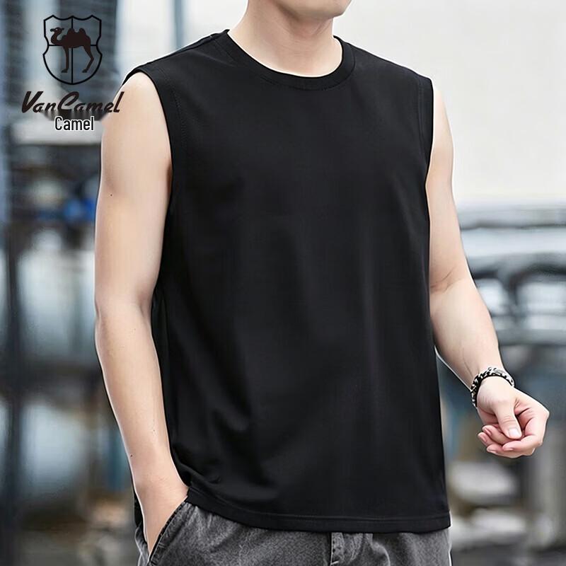 VANCAMEL Men s Summer Sleeveless T-Shirt L