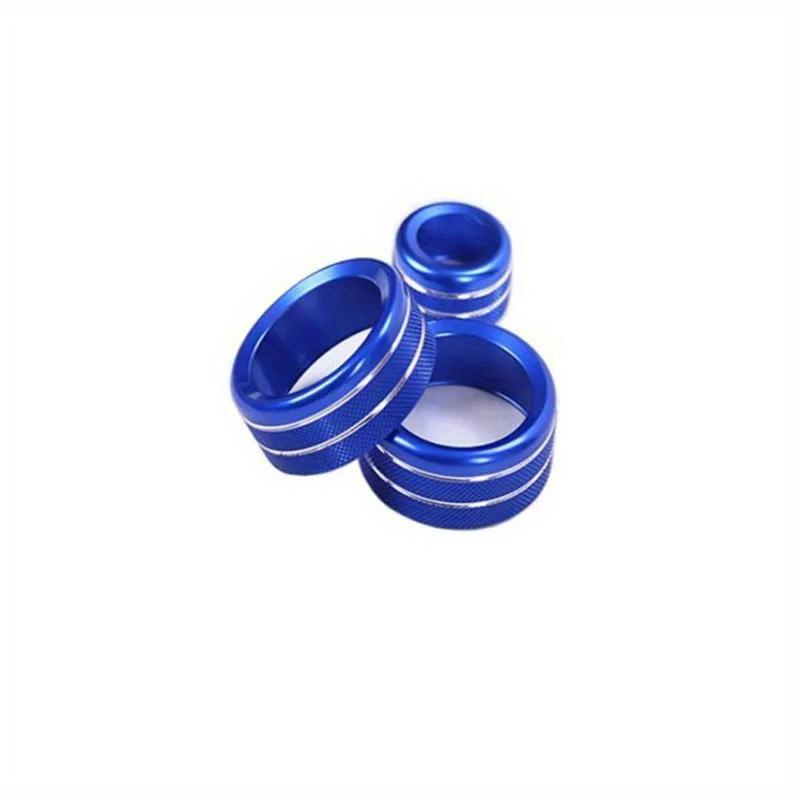 3pcs Car Air Conditioning Audio Volume Knob Ring Button Switch Trim Cover For BMW 1 2 3 Series X1 X2 F20 F21 F46 F30 F35 F47 F48 F39