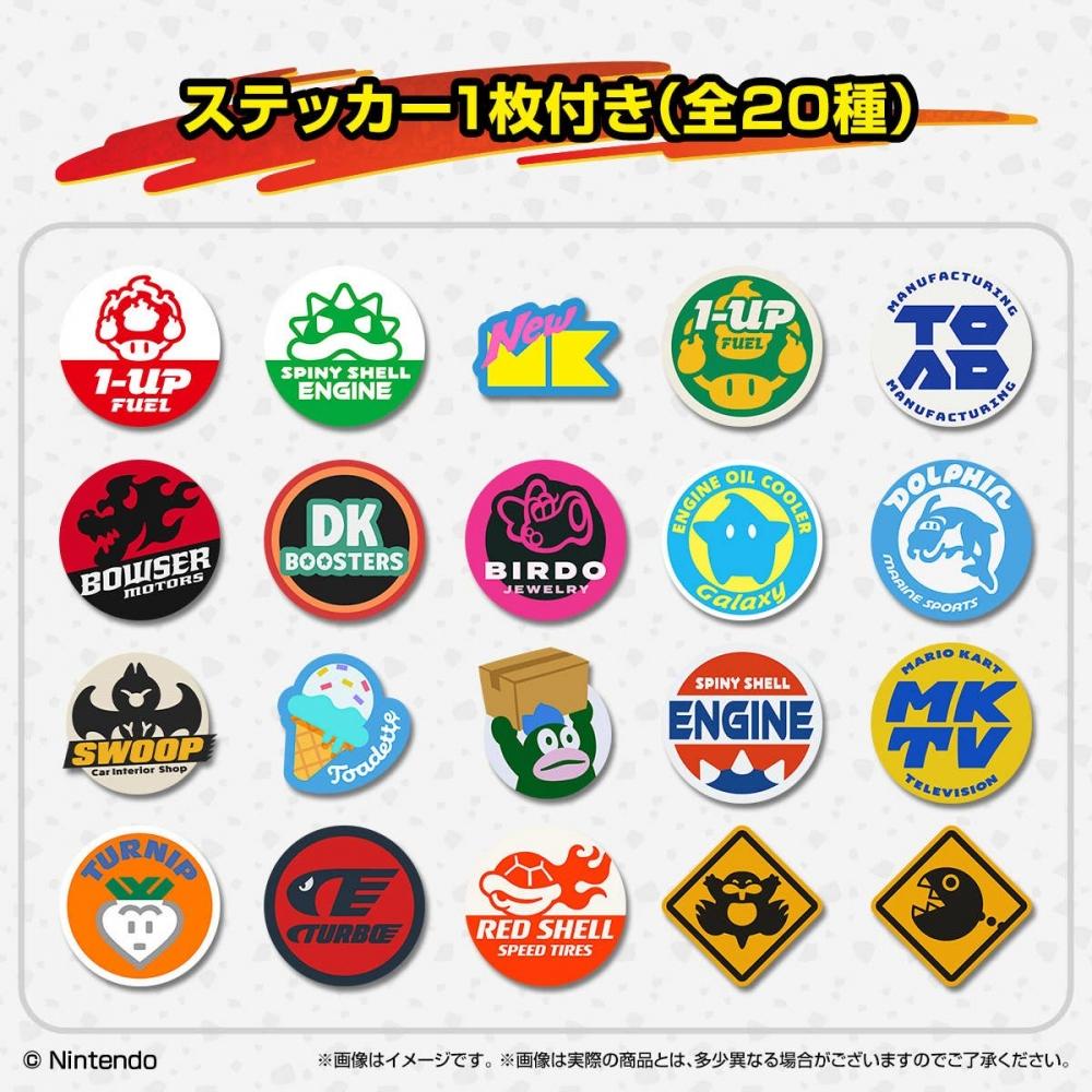 Super Mario Brothers Mario Kart World Chara Magnet  1box  14pcs 